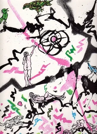 挿絵入り本 Fabbri - Frammenti da giardino