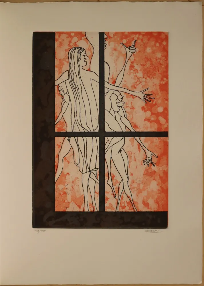 エッチング Fabbri - Senza titolo