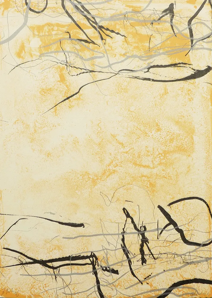 リトグラフ Fabré - Entre Voces