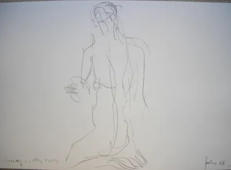 リトグラフ Fabro - Daccapo, alla cieca