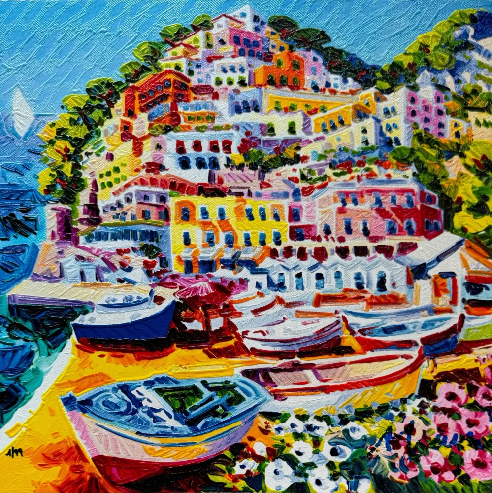 シルクスクリーン Faccincani - La serenità dell'animo