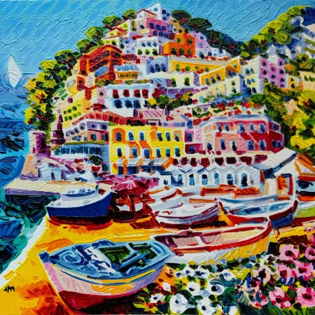 シルクスクリーン Faccincani - La serenità dell'animo