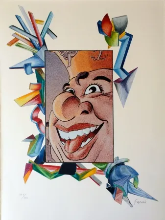 リトグラフ Fahri - Carnaval de Nice