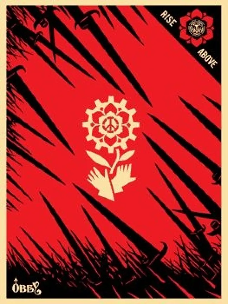 シルクスクリーン Fairey - Bayonettes