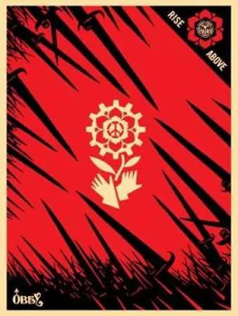 シルクスクリーン Fairey - Bayonettes