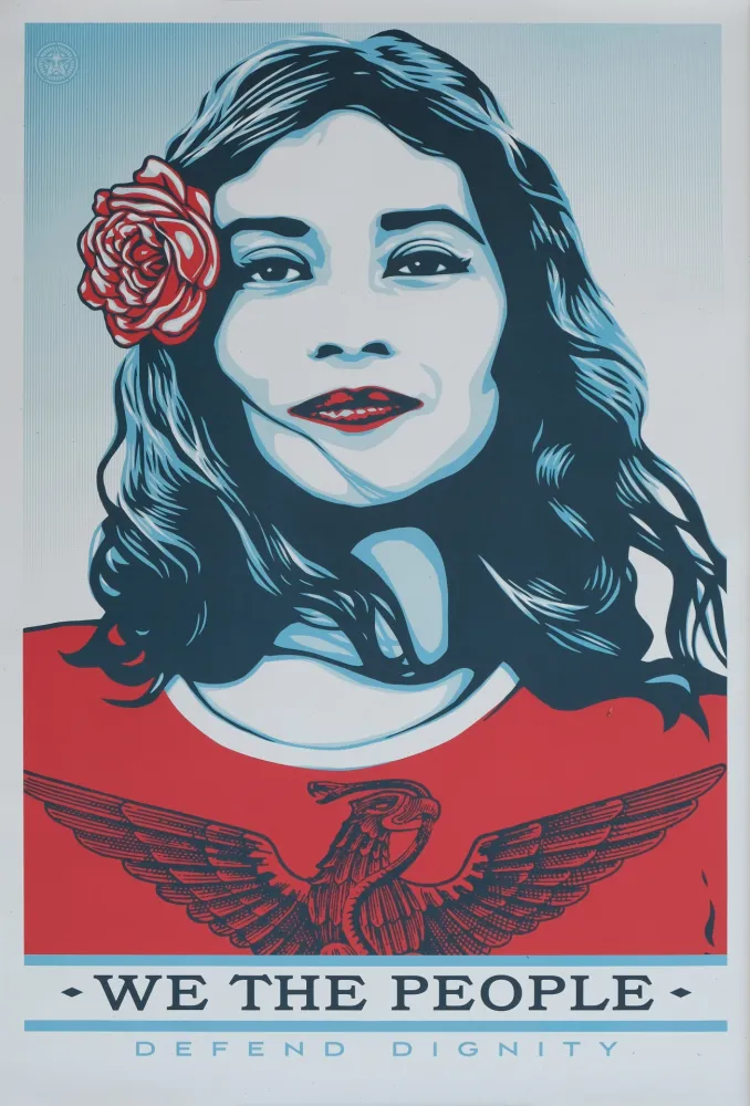 オフセット Fairey - Defend Dignity