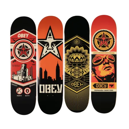 シルクスクリーン Fairey - Obey Skate Decks