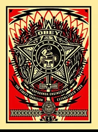 シルクスクリーン Fairey - Pasadena Welder