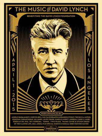 シルクスクリーン Fairey - The Music of David Lynch