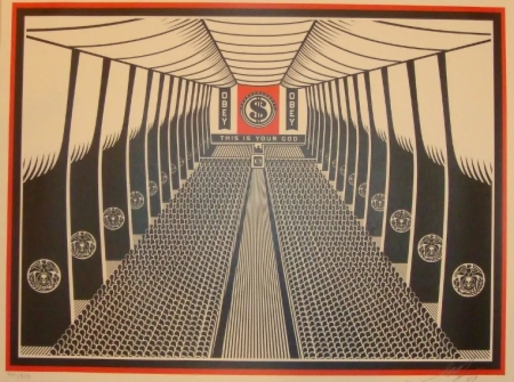 シルクスクリーン Fairey - This is Your Church