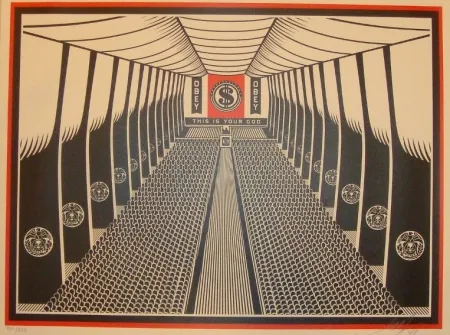 シルクスクリーン Fairey - This is Your Church