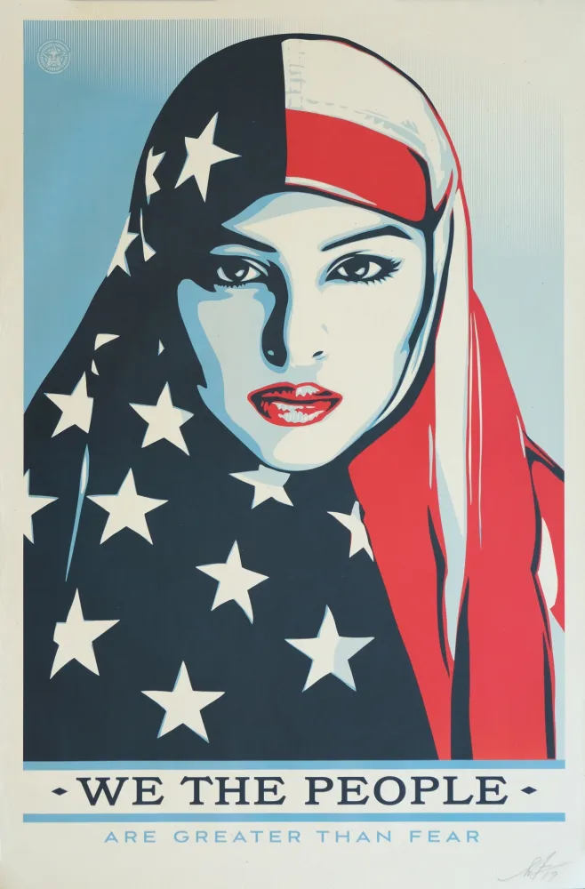 オフセット Fairey - We the People - Are greater than Fear