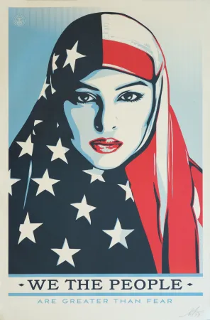 オフセット Fairey - We the People - Are greater than Fear