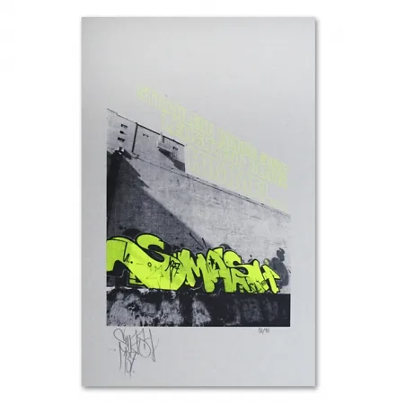 シルクスクリーン Falkner - My Space yellow