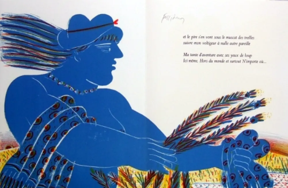 挿絵入り本 Fassianos - Commediante