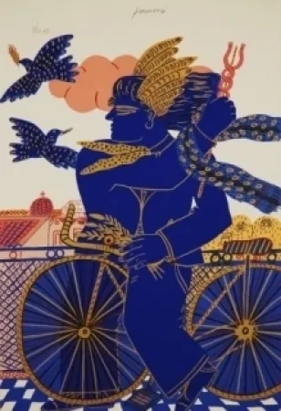 シルクスクリーン Fassianos - Hermes