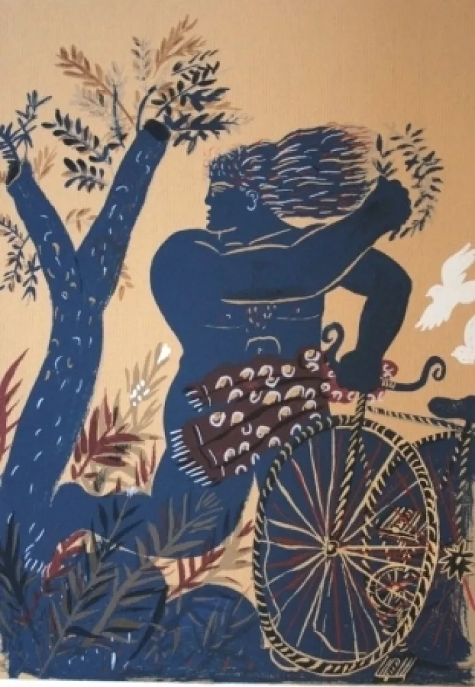 リトグラフ Fassianos - Sans titre