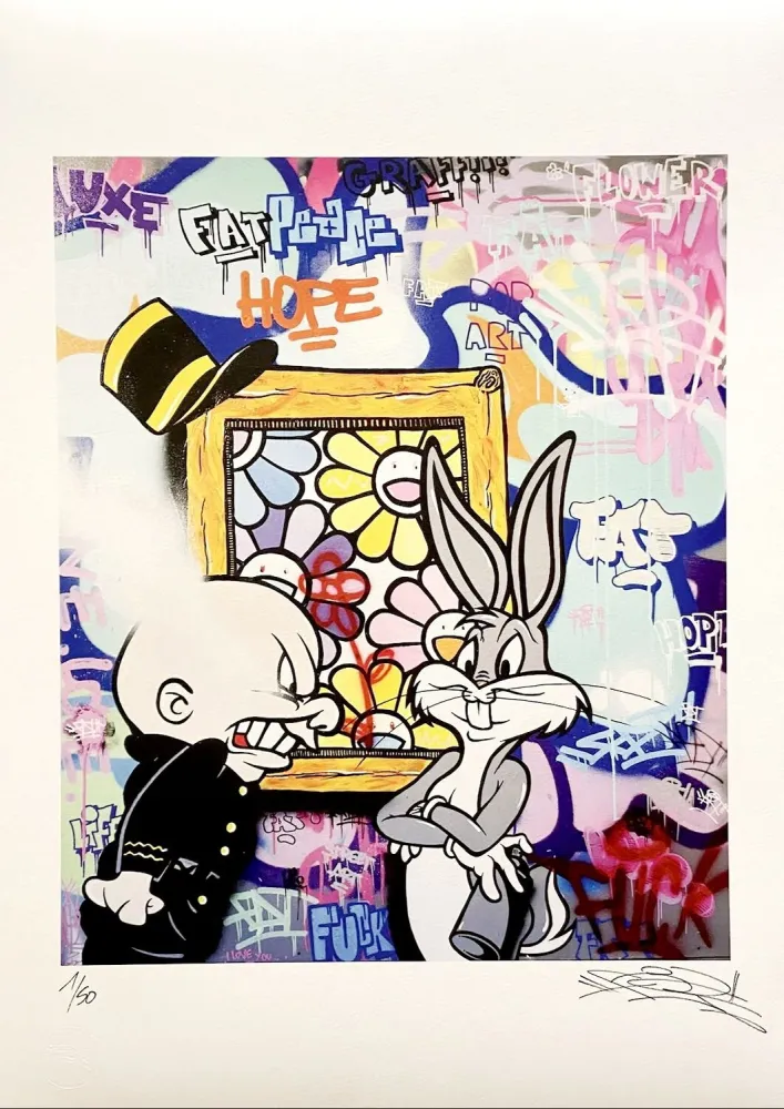 オフセット Fat - Bugs Bunny Flowers