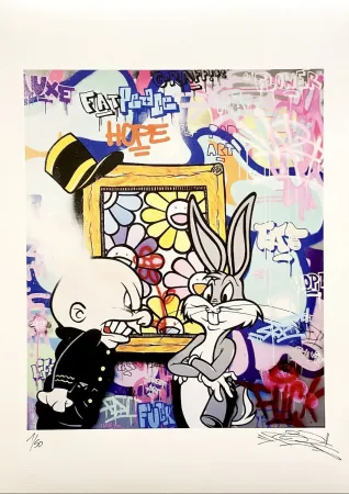 オフセット Fat - Bugs Bunny Flowers