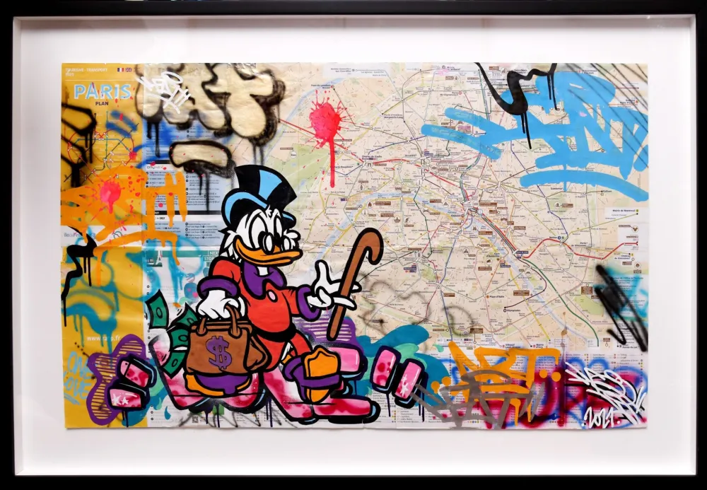 技術的なありません Fat - Scrooge (Metro Map of Paris)