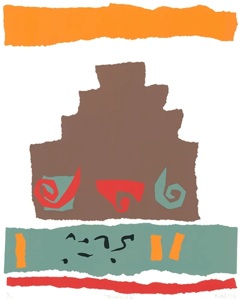 リトグラフ Fateh - Barcelona I