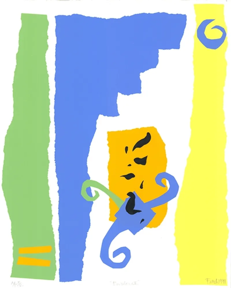 リトグラフ Fateh - Barcelona II