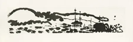 彫版 Fattal - Au bord du Barada II