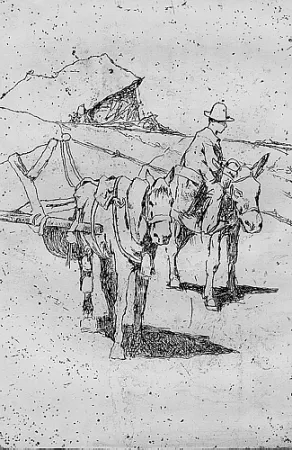 彫版 Fattori - Costumi toscani (barroccio)