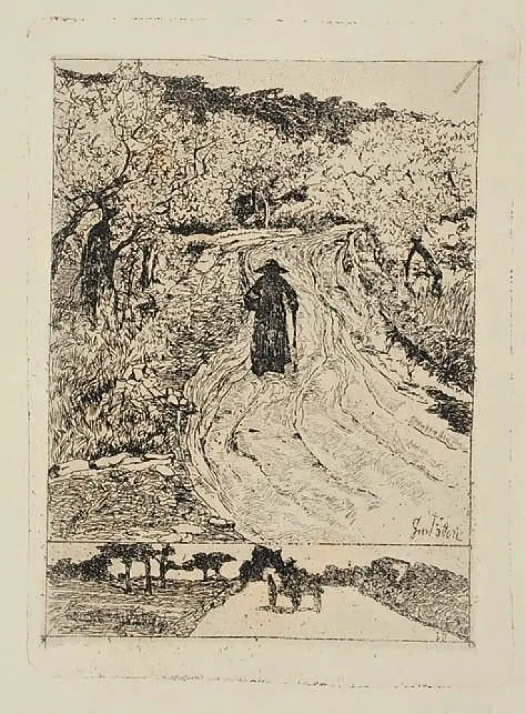 エッチング Fattori - Ritorno a casa