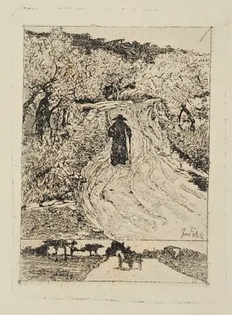 エッチング Fattori - Ritorno a casa