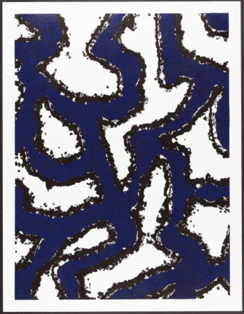 リノリウム彫版 Fauconnier - Signe 1