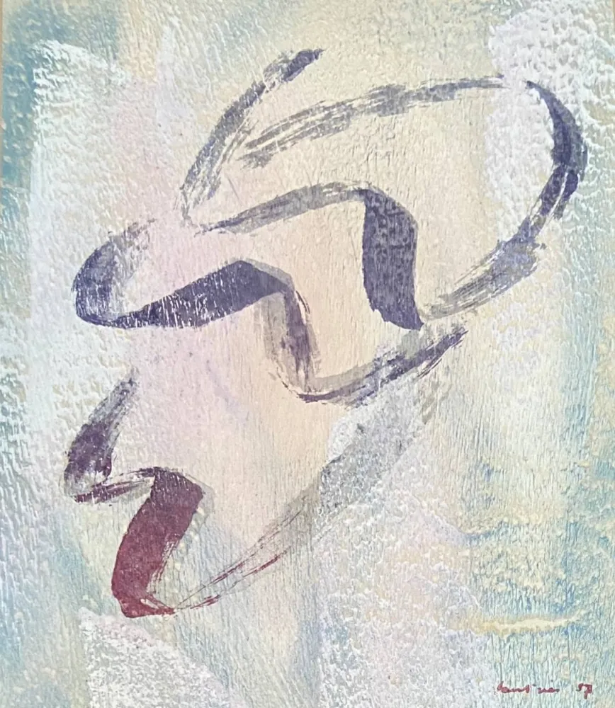 リトグラフ Fautrier - Annabelle Nue