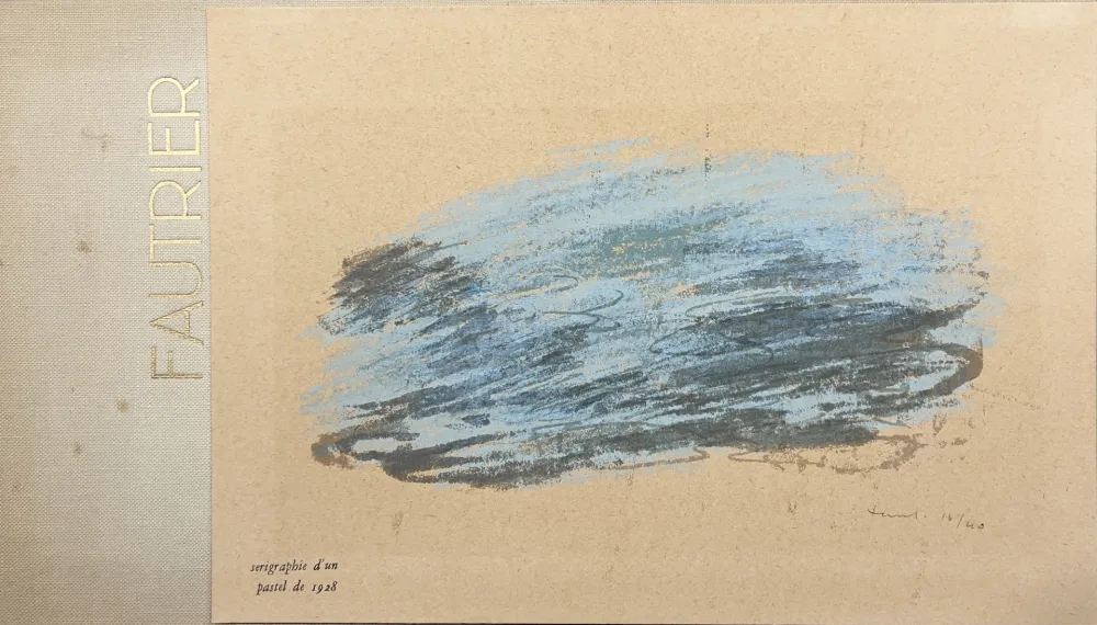 挿絵入り本 Fautrier - FAUTRIER 1958/59. Avec une sérigraphie signée et numérotée (MichelPresse 1959)