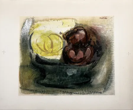 リトグラフ Fautrier - FAUTRIER ŒUVRES 1915-1943. Avec une lithographie en couleurs vernie (1943)