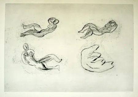 エッチング Fautrier - Naissance de la femme