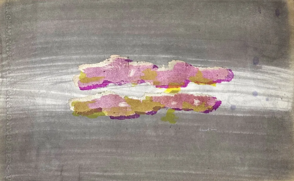 リトグラフ Fautrier - Nuages