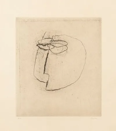 彫版 Fautrier - Otages (IB)