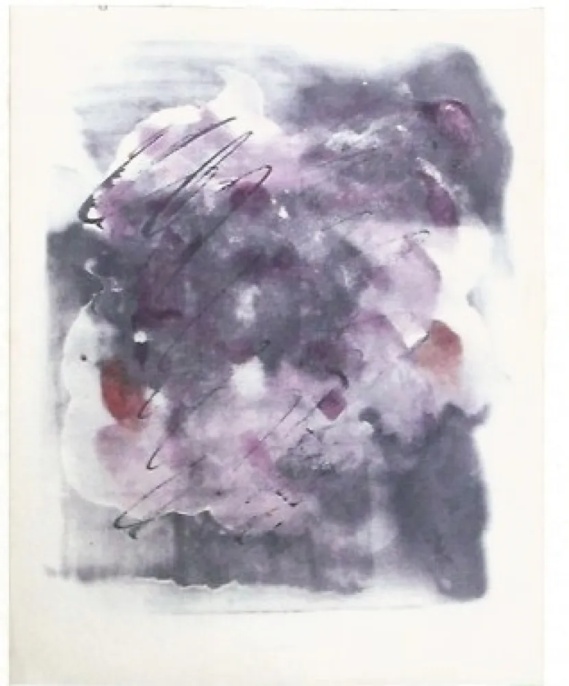 シルクスクリーン Fautrier - Paroles paintes