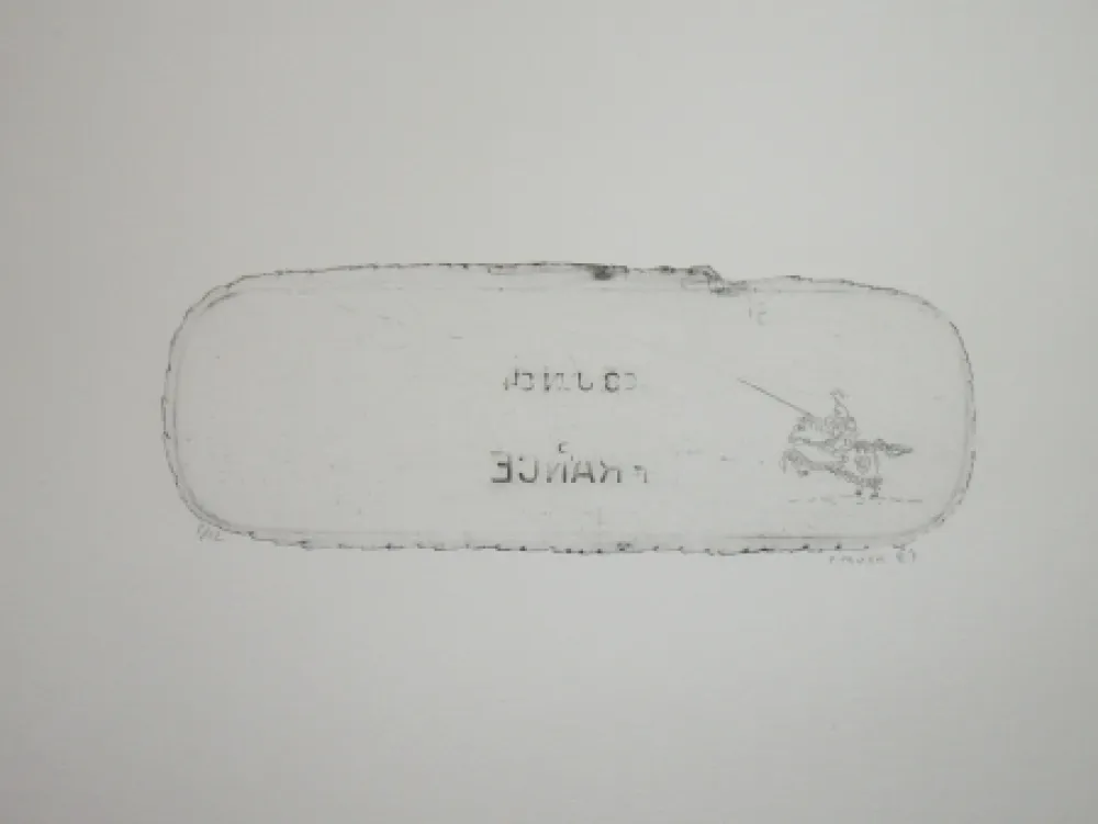 エッチング Favier - En attendant les huns