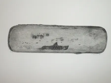 エッチング Favier - Le sous marin France