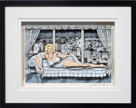 シルクスクリーン Fazzino - The Essence of Marilyn