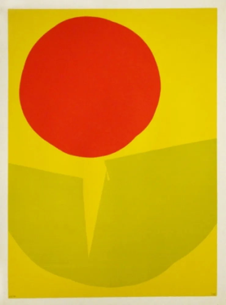 シルクスクリーン Feito - Círculo IV