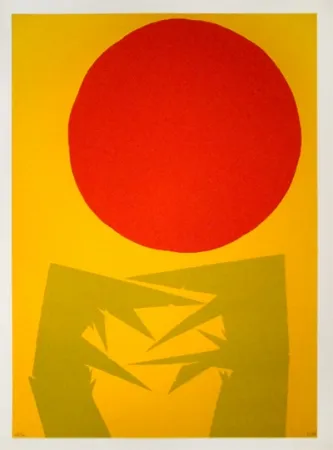 シルクスクリーン Feito - Círculo VI