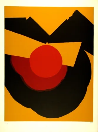 シルクスクリーン Feito - Círculo X