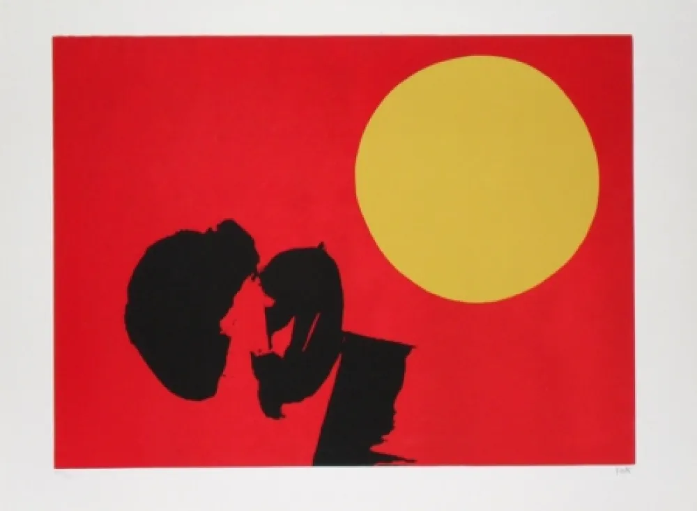 シルクスクリーン Feito - Círculo XIII