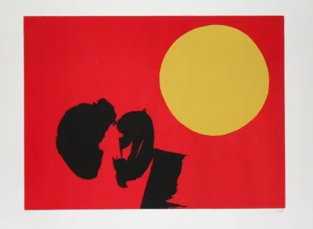 シルクスクリーン Feito - Círculo XIII