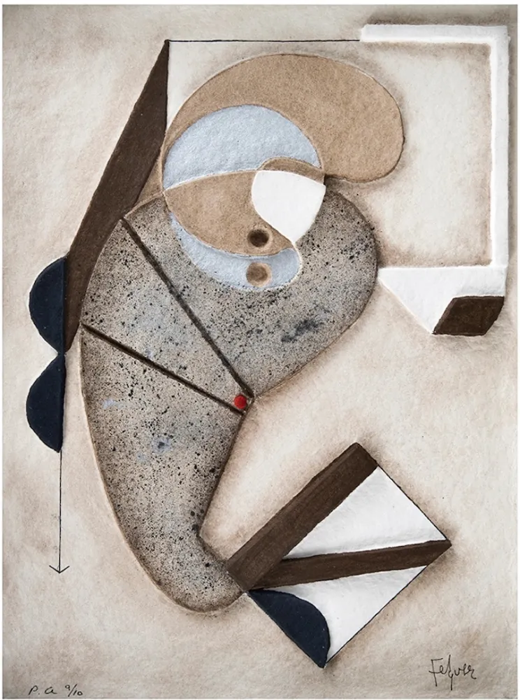 彫版 Felguerez - Autobuigrafia de la creación