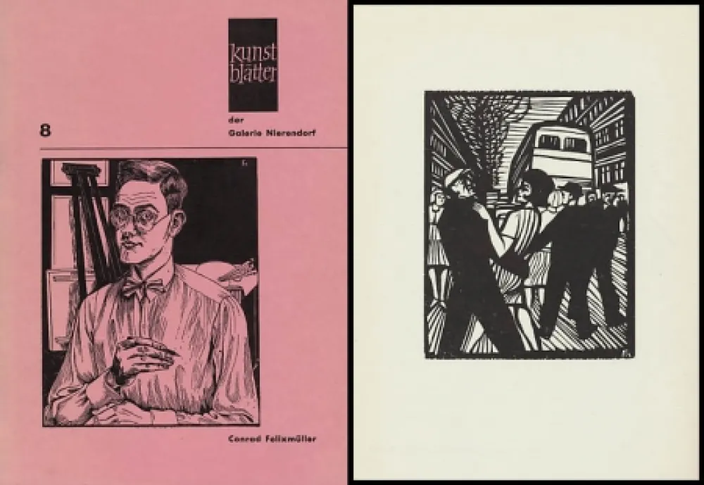 木版 Felixmuller  - Conrad Felixmüller