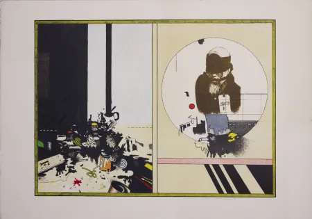 リトグラフ Ferroni - Contemporaneamente