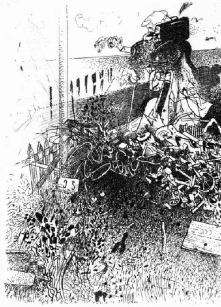 エッチング Ferroni - Il fuggiasco